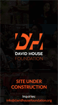 Mobile Screenshot of davidhousefoundation.org